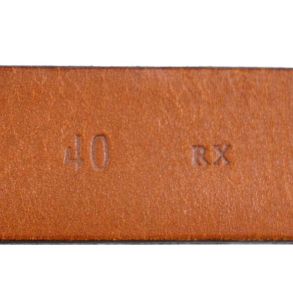 Trafalgar BROWN GENUINE LEATHER 1 1/8"Wd CASUAL DRESS MEN'S BELT Sz 40 (49M - Picture 10 of 16